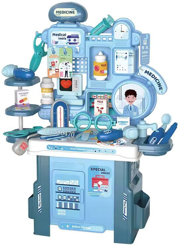 Zooglu 42 Pieces Doctor Role Play Kit for Kids