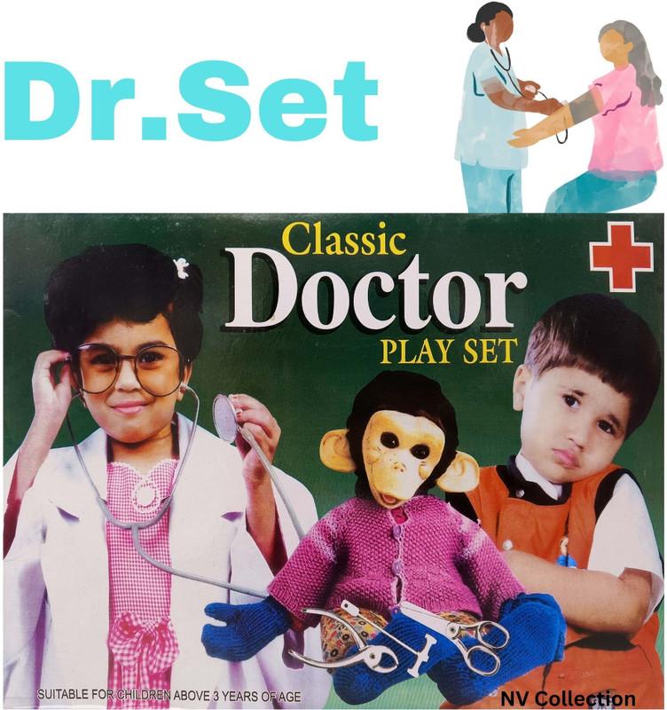NV COLLECTION Gloss Radiant Doctor Bag for Preschool Exploration