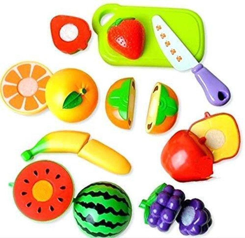 Ruffo Pretend Cooking Fruit and Vegetable Toy Set for Kids
