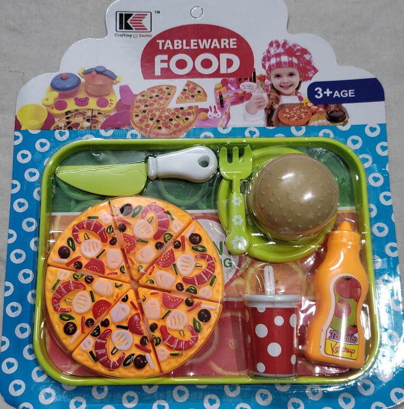 Kmc kidoz Colourful Yummy Pizza Role Play Toy for kids