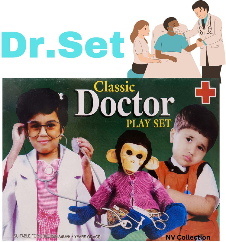 NV COLLECTION Kids’ Bright Silver Medic Practice Play Pack