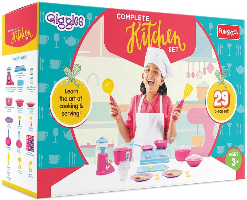 FUNSKOOL Complete Kitchen Set