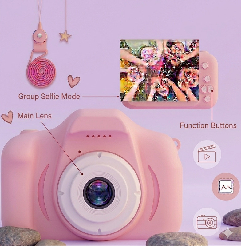 Shivana 004/200 KID'S DIGITAL CAMERA HN-99 Instant Camera(Multicolor)