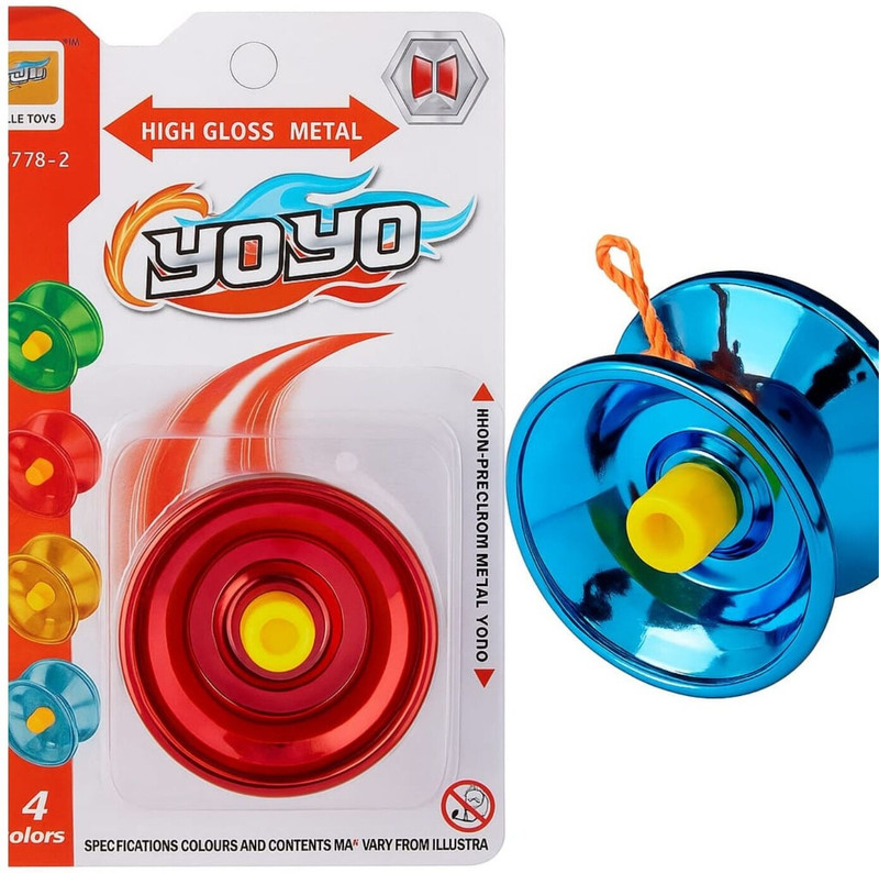 JYESHTHA CREATION Yoyo High Gloss high Speed Metal YoYo Spinner Toy