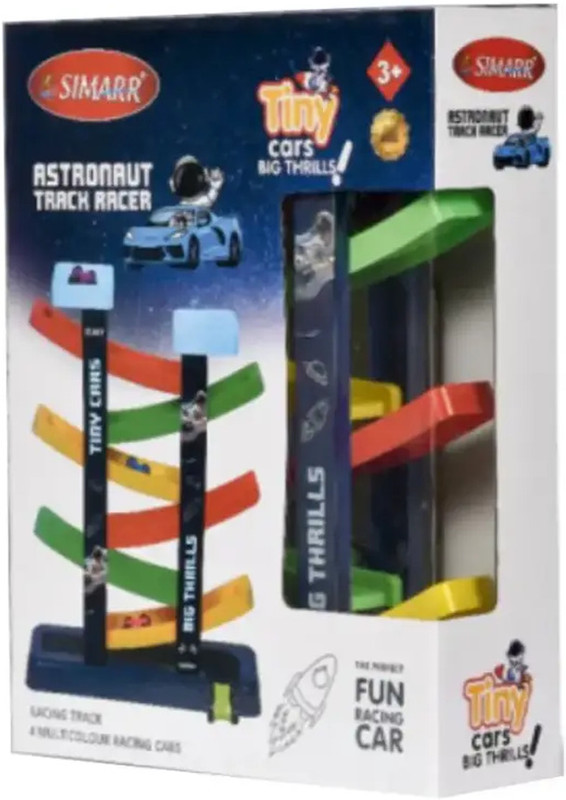 Simarr Astronaut Track Racer Set | Indoor Game | For Kids 3+ Years
