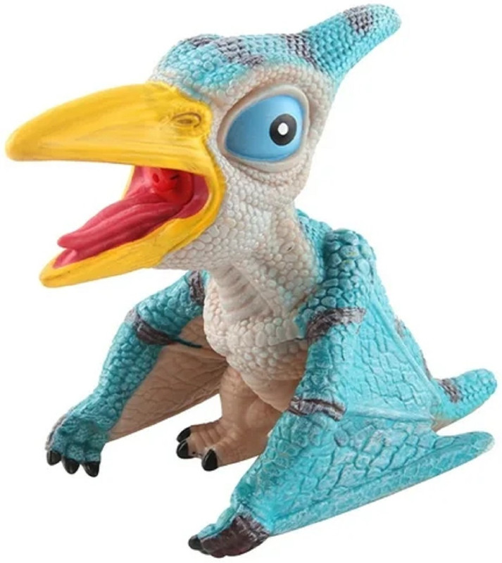 KTRS Crown Dinosaur soft rubber sound children's simulation animal model