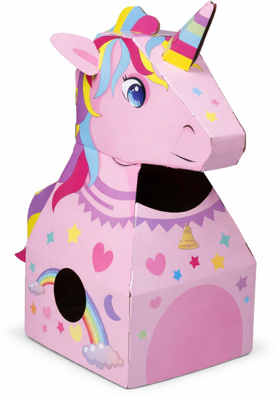 dbebe DIY Cardboard Unicorn Costume