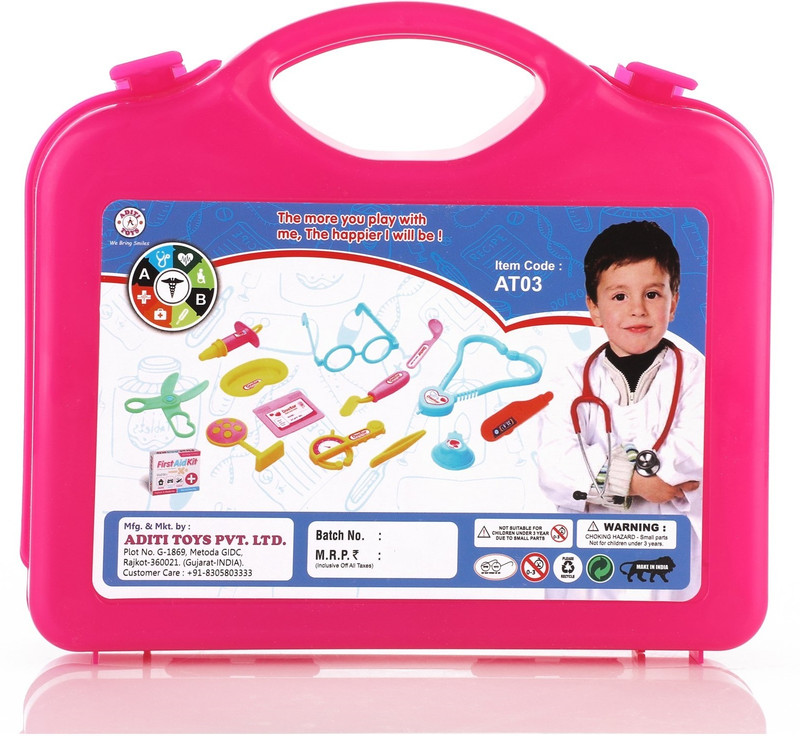 TOY GARRAGE Doctor Play Set Medical Toy Set Fun Gift Education for Kids