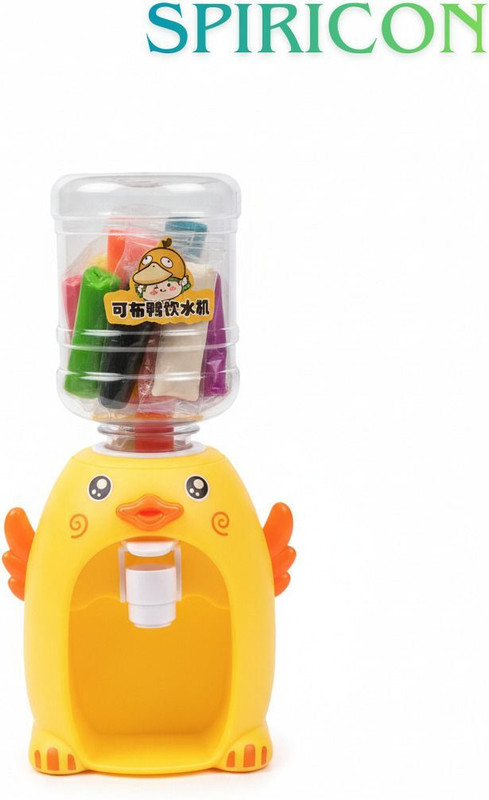 Spiricon Duck Water Dispenser with Art Clay Small Water Machine Funny Water Toy for Kid2