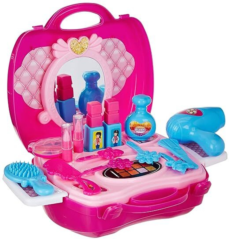 APB TRADERS Beautiful Dream Beauty Makeup Set Suitcase Kit Toys For Kids