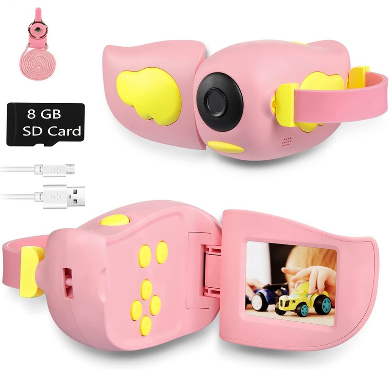 CADDLE & TOES Digital Kids Video Camera 20MP Pixel Auto-focusing Video-recording , Self-timer