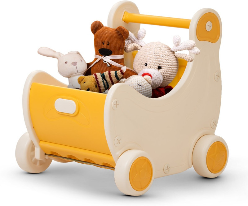 baybee 2 in 1 Baby Push Walker & Shopping Cart for Kids Pretend Play Toys for Boy Girl