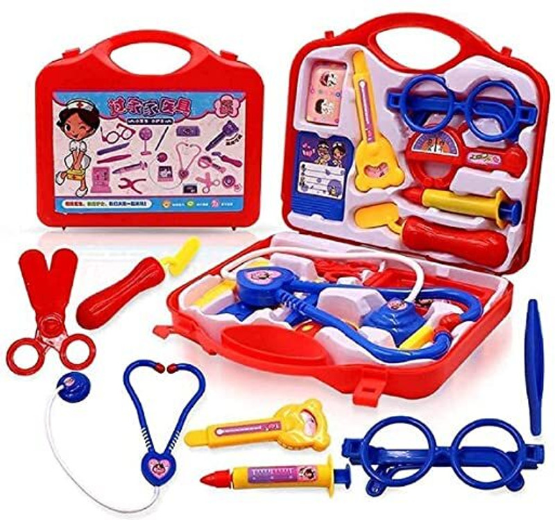 Sambaby Doctor Set Toy Game Kit, Compact Medical Accessories Toy S