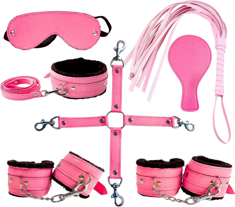HIDECRAZE handcuffs kit for couple Pink
