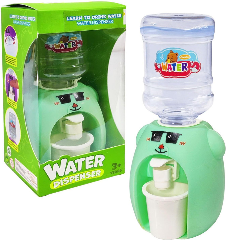 Subhan Mini Toy Water Dispenser Set for Kids, Small Water Machine Toy Play Set