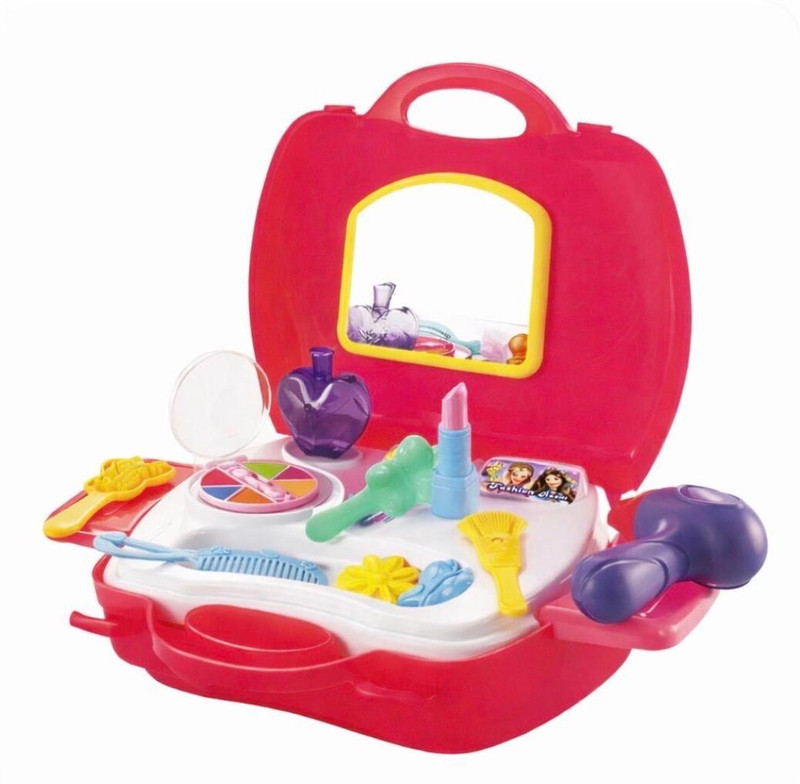 Allsmiles toys Beauty Set Toy for Kids 3+ | Pretend Play Makeup Kit | Fun Role Play Gift