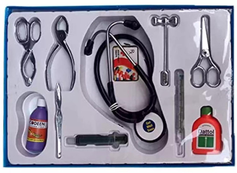 KidsCorner Doctor Medical Kit with Stethoscope ,Doctor Playset for Toddler Boys Girls