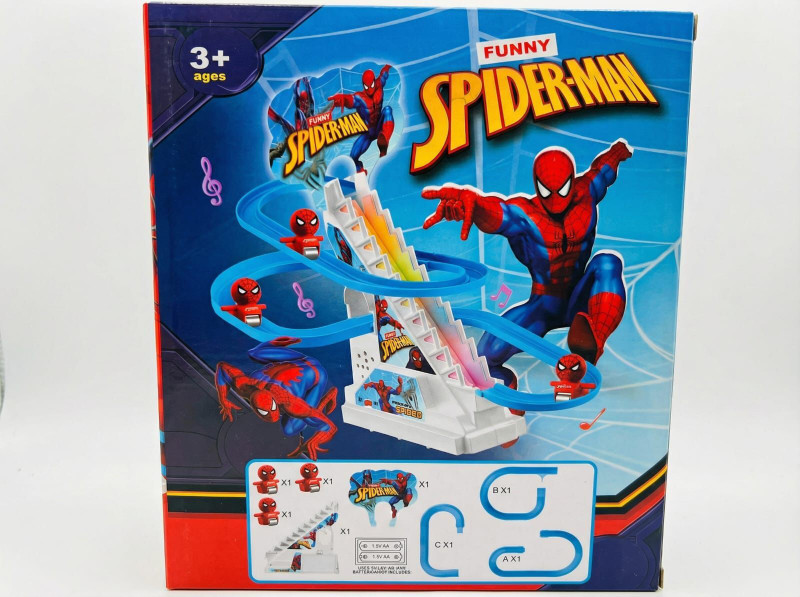 JAYA ENTERPRISES Superhero Spiral Track Toy Set
