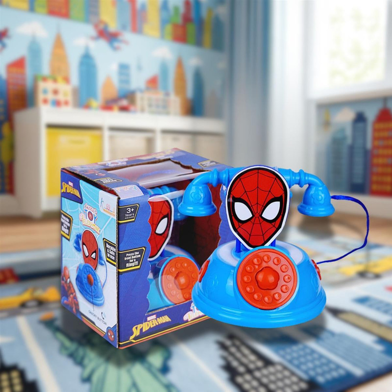 Kriiddaank Spiderman-F Talking Telephone Toy