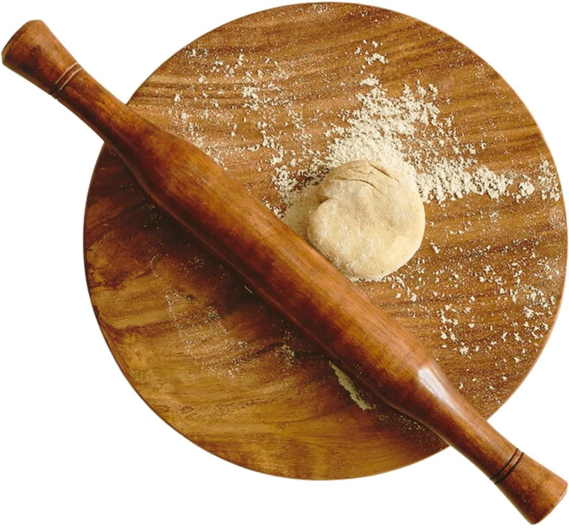 BLLUEX CHAKLA, ROTI MAKER, ROLLING PIN BOARD, ROTI CHAKLA BOARD Board(Brown, Pack of 1)