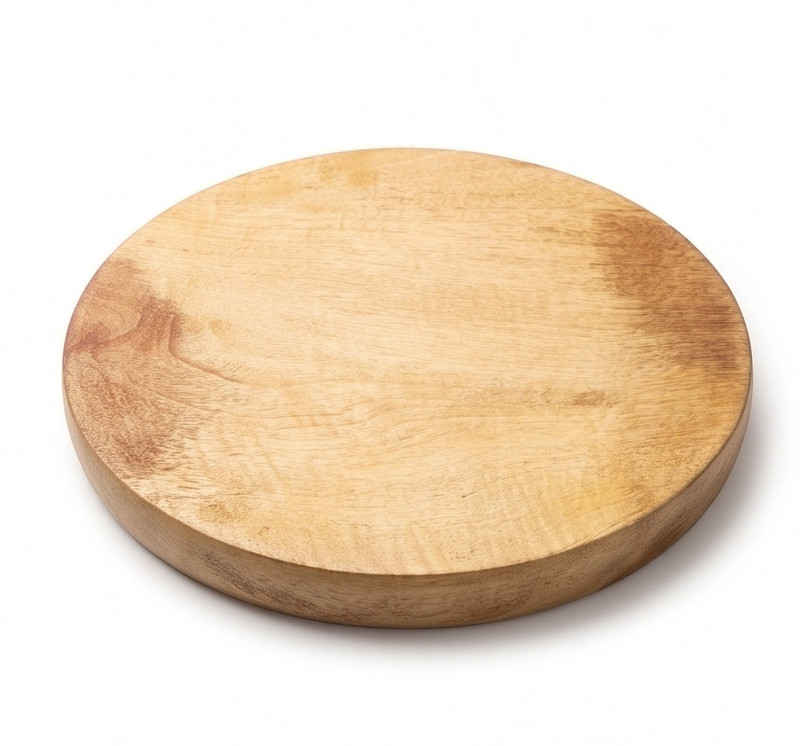 3D CARPENTER POINT Mango Wood chakla Board(Brown, Pack of 1)