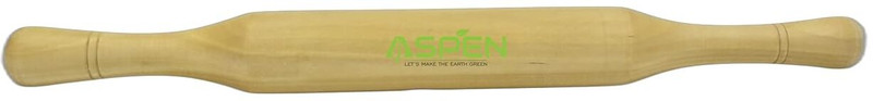 ASPEN Wooden Chapathi Kattai/Rolling Pin Board/Wodden Chakla - 11 Inch (29 CM) Rolling Pin & Board(Pack of 1)
