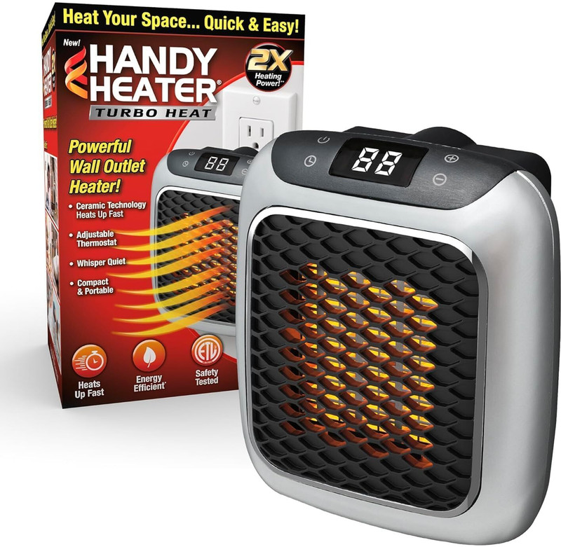 Patel Enterprises HT-800-PTC Fan Room Heater
