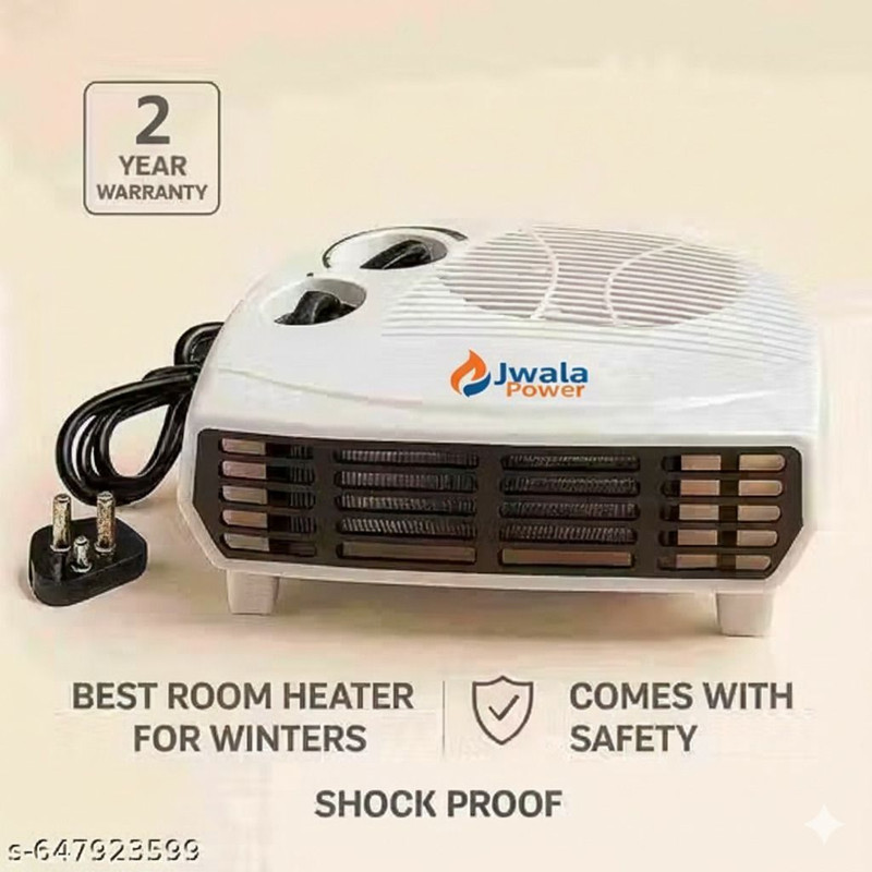 Jwala Power 2000W Room Heater, Portable Fan Heater ROT-13 Fan Room Heater