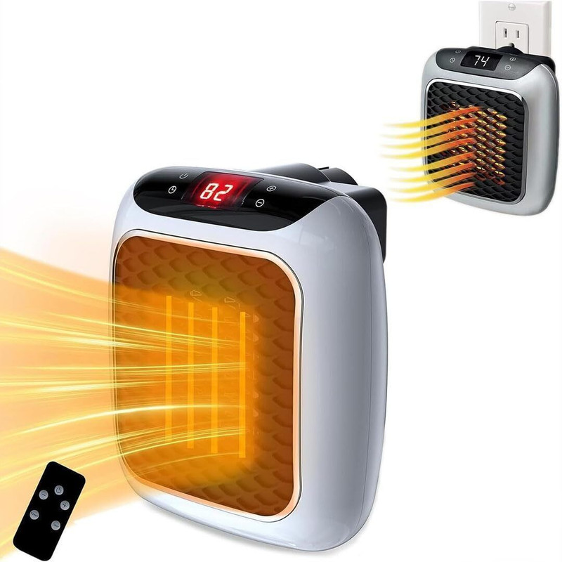 Radhe Electric Heater Fan with Remote Control for Home Office Room Fan Room Heater