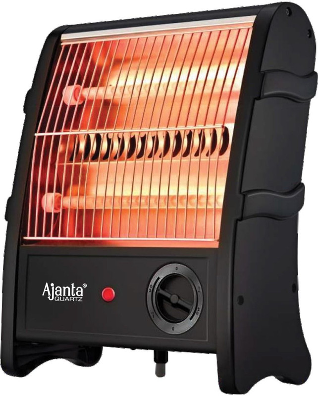 AJANTA QUARTZ 800 Watts Power Rating | Variable Temperature Control Quartz Room Heater