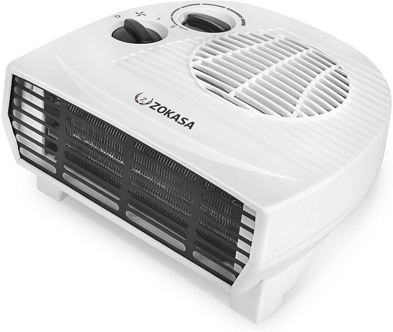 Zokasa Frosty 2000 Watt With ABS Shock Proof Body & 2 Heat Setting Fan Room Heater