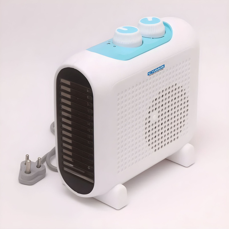 Yugson 2000 | 1000-Watt Fan Heater | Powerful Airflow | Adjustable Heat Modes Fan Room Heater