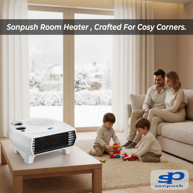 Sonpush 100% Copper Motor Silent Blower Fan 5 Star Fan Room Heater