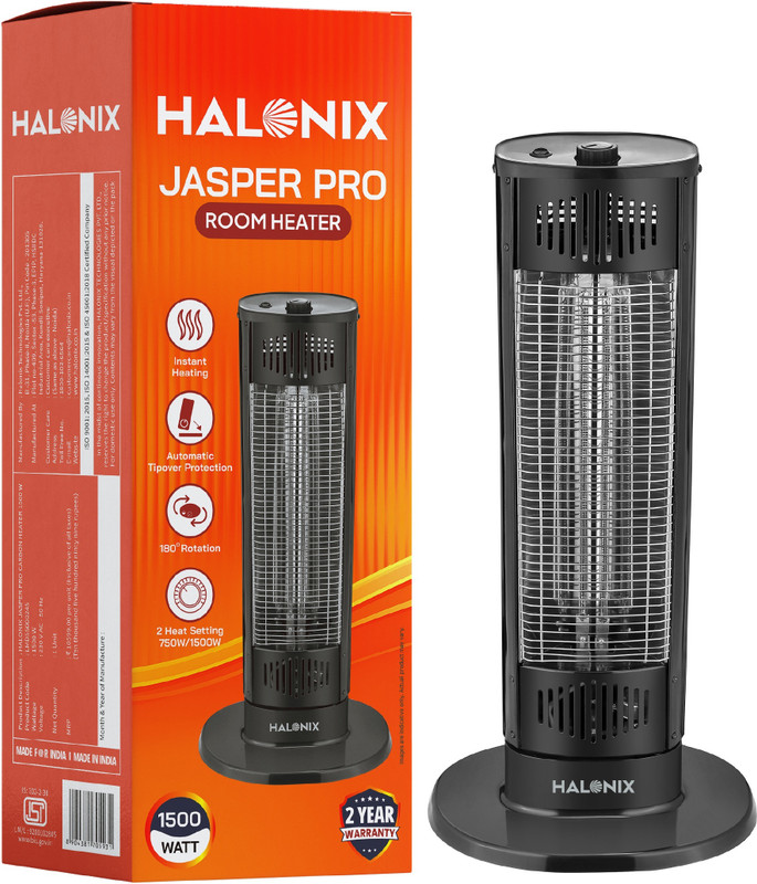 HALONIX 1500W Jasper Pro Room Heater Carbon Room Heater