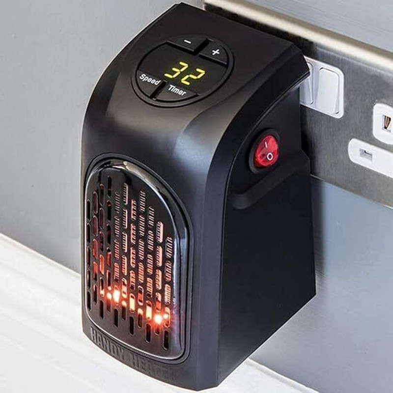 GHARGENIUS Handy Electric 400W Fan Room Heater