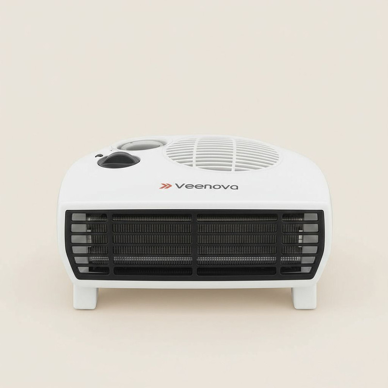 Veenova Temperature Control Room Heater | Fast Heating Electric Blower 2000W Fan Room Heater