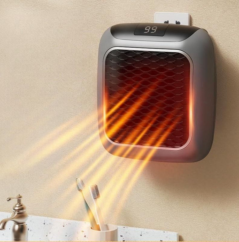 BBD Kitchen Shop Home Wall Mounted Heater Mini Heater Fan Room Heater