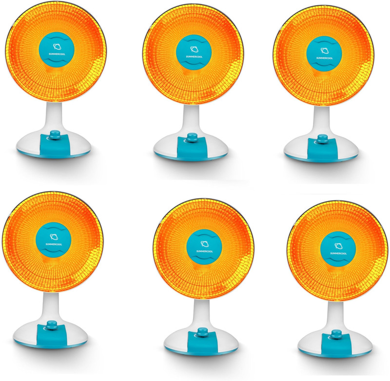 Summercool Sun Heater 12 Pack of 4, Fan Room Heater