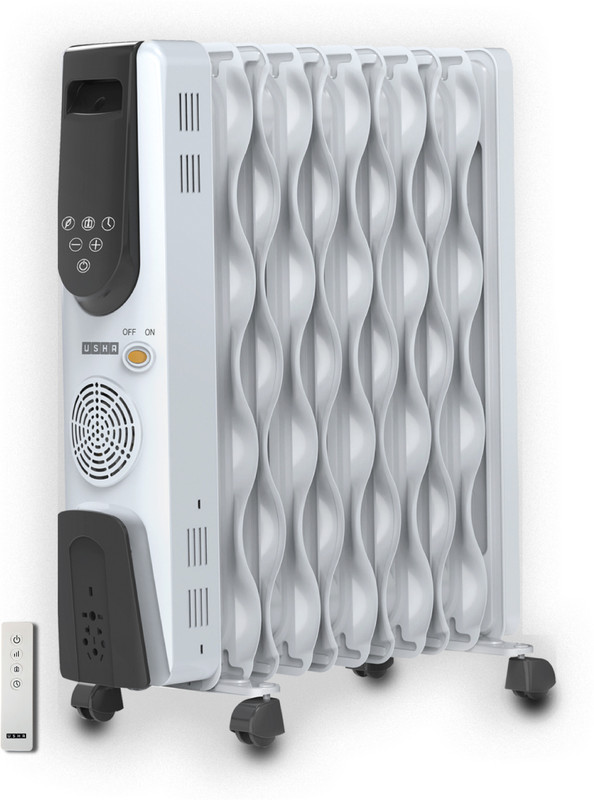 USHA 4309 FSE PTC WITH REMOTE Oil Filled Room Heater