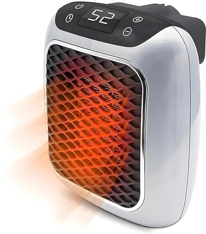 KCUBE Wall Mounted Electric Convector Heater | Silent Infrared Indoor Room Heater Quartz Room Heater