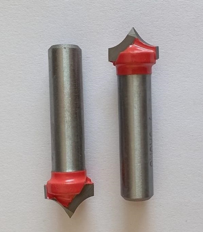 LIEUTANT CENTER OLOGO ROUTER BIT 9934 ( THREAD BITS ) SHANK 8 MMX12MM Rotary Bit Set(2 Bits)