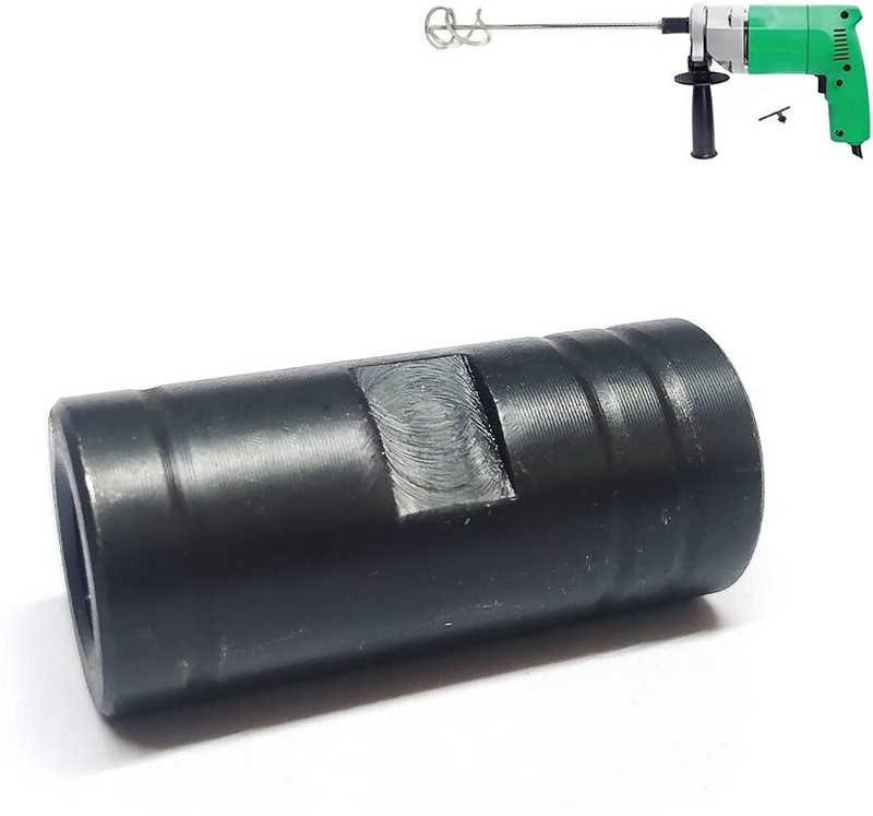 SVH Drill Machine to Paint/Putty Mixer Convert Adapter Size:1/2" UNF x M12 ( ONLY Adapter ) Rotary Tool(0 mm)