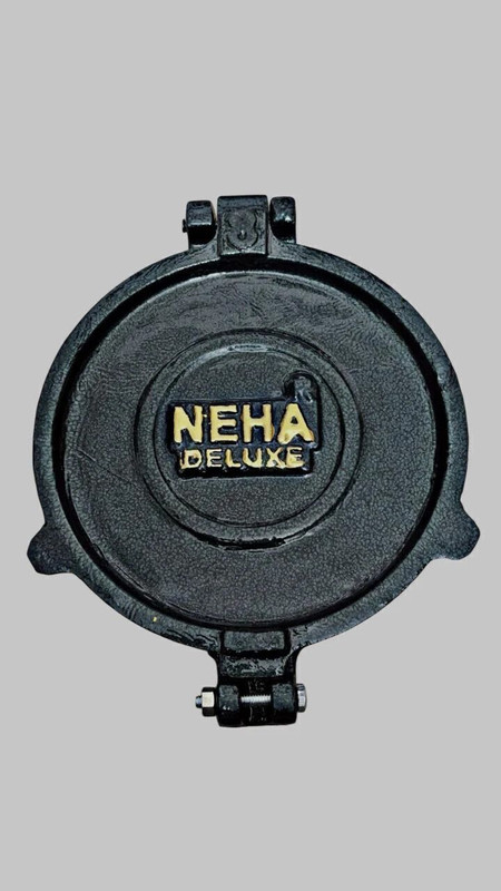 Neha Durable & Heavy Duty Multi-Purpose Daily Use in Kitchen 8.5'' Cast Iron Press Roti and Khakra Maker