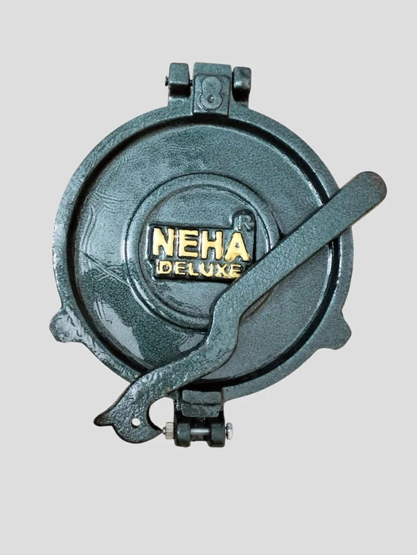 forsel Roti Maker Machine with Handle Cast Iron 8.50in Deluxe Roti and Khakra Maker