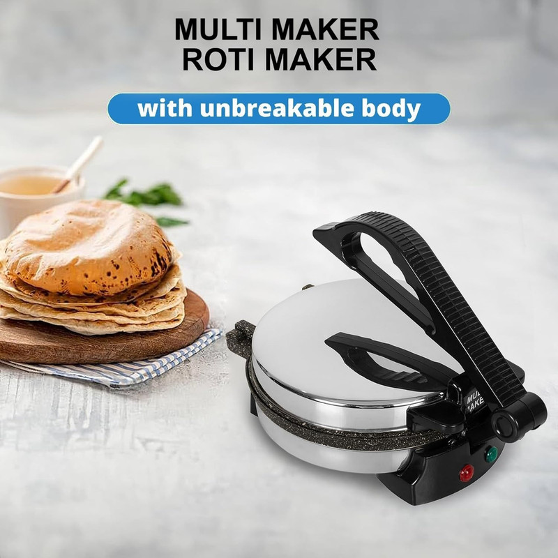 OTC Stainless Steel Mutipurpose Roti /Dosa /Chapati/ Paratha Maker Multi Maker SS-3 Roti and Khakra Maker
