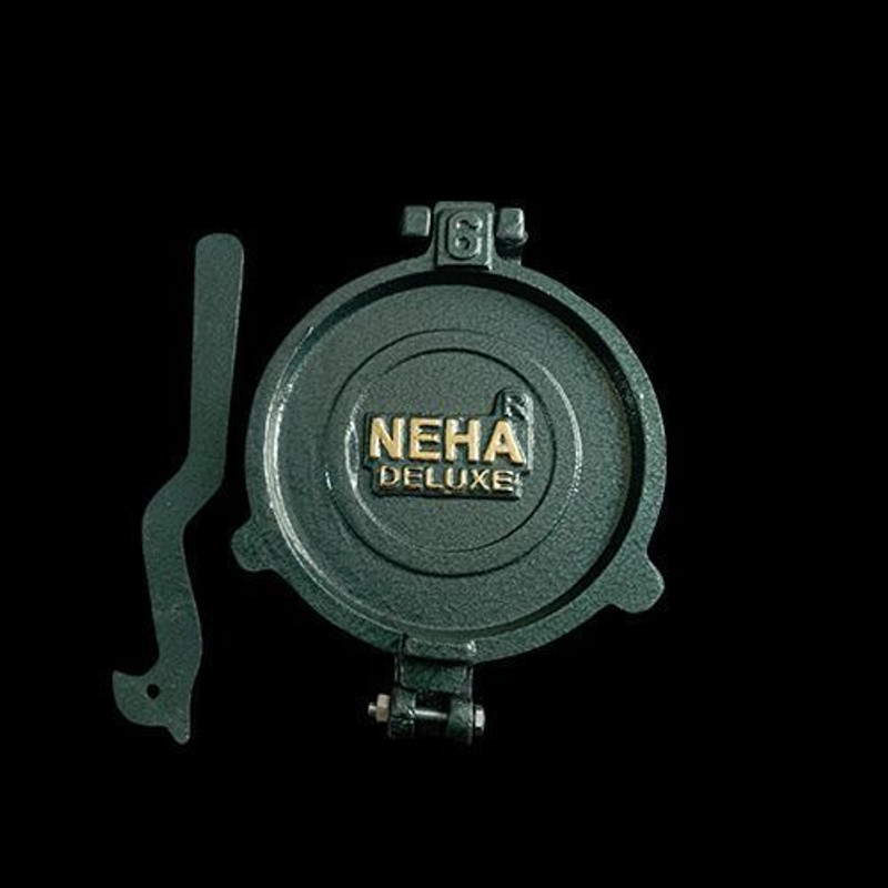 Neha Stainless Steel Hand Press Roti, Puri & Pathiri Maker for Home Kitchen Roti and Khakra Maker