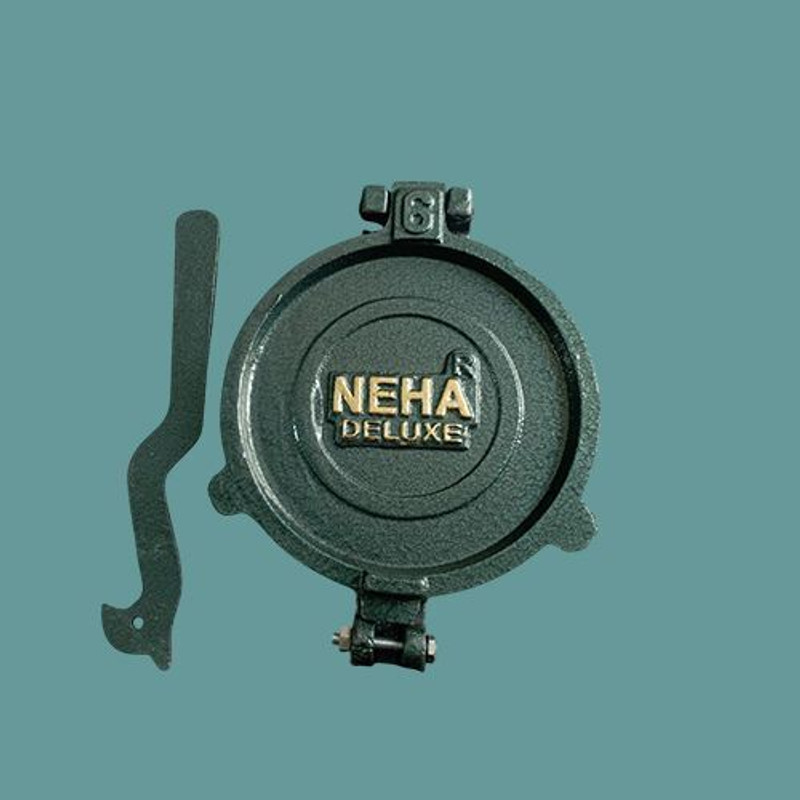 Neha Multi-Use Hand Press Puri, Roti & Khakra Maker with SS Plates Roti and Khakra Maker