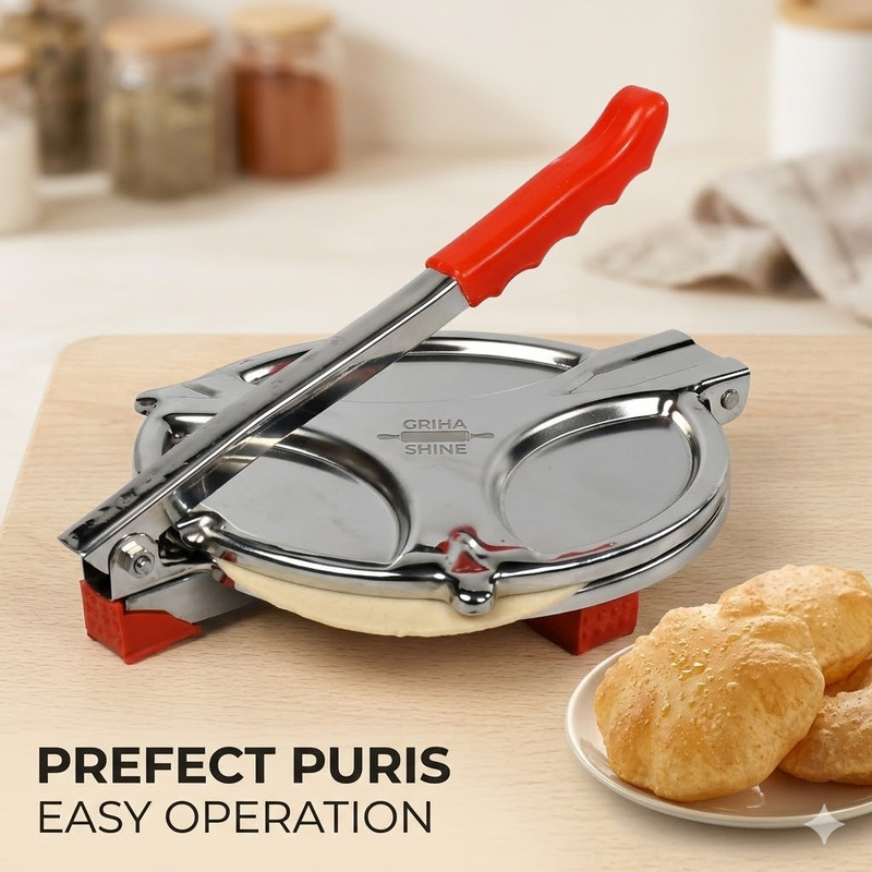 AADIYOGI CRAFT GS-SS-PM02-DBL Roti and Khakra Maker