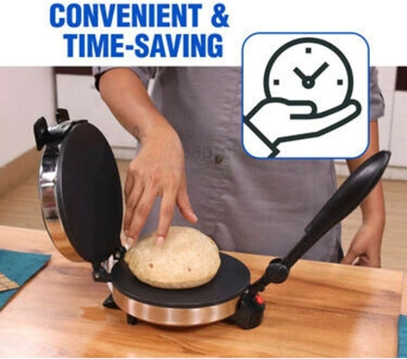 Go kart ® Roti/Chapati/Khakra Maker for Home | Super smooth Non-Stick Coating Q3 Roti and Khakra Maker