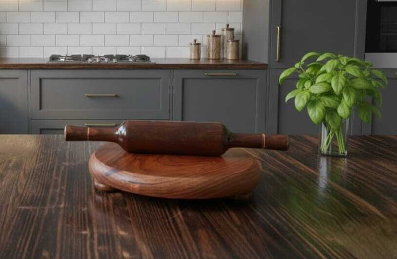 Either Sheesham Wood Chakla Belan Set.Wooden Rolling Pin. Roti and Khakra Maker